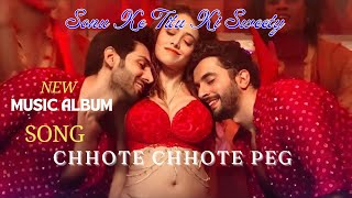 chhote chhote peg mar song  pila de new remix song  titu ki sweety movie song remex [upl. by Nyllek477]