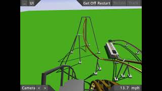 Valkyria  Ultimate Coaster 2  Dive Coaster [upl. by Darin]