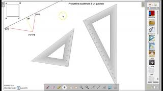 PROSPETTIVA ACCIDENTALE DI UN QUADRATO [upl. by Roz]