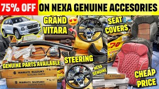 75 OFF on GRAND VITARA NEXA GENUINE ACCESORIES😍 Grand Vitara Base To Top✅ Grand Vitara Modification [upl. by Ralston63]