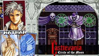 GBA CASTLEVANIA  Circle of the Moon  18  Fighting DEATH [upl. by Annehs]