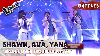 Julesquad shows off their incredible vocal skills with ‘Bridge Over Troubled Water’  The Voice Kids [upl. by Elbys]