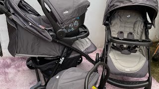 Joie Muze Lx travel System With carseat carrier [upl. by Leuams]