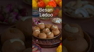 Besan ke ladoo  Perfect besan ladoo recipe for Diwali [upl. by Yrtnej]