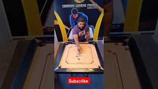 Very important tournament usefull carrom trick shot  carrom learning shots carrom shorts viral [upl. by Eednas]