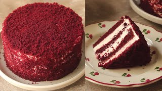 Eggless Red Velvet Cake 😍 Recipe By Chef Hafsa [upl. by Tippets]