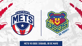 BSN Osos de Manati VS Mets De Guaynabo [upl. by Smaj549]