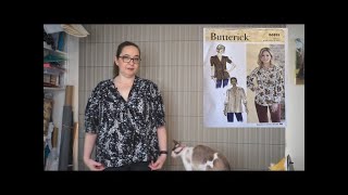 Pattern review  Butterick B6855 [upl. by Gerlac125]