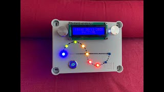 Biorhythm Clock using Arduino Nano RTC 1602A Display 74HC595 [upl. by Perceval]