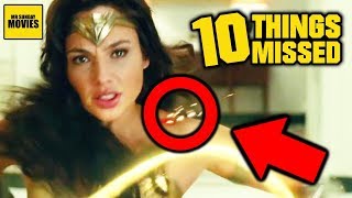 Ten Details Missed In Wonder Woman 1984 Official Trailer Breakdown [upl. by Ednew]