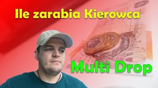 ile zarabia kierowca tira multidrop [upl. by Janiuszck]