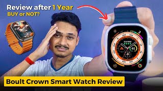 Boult Crown Smartwatch Review  Should you buy Boult Crown Smart Watch [upl. by Sebbie385]