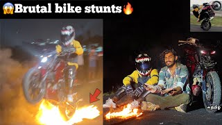 😱Brutal bike stunts TTF eh🔥 😈No one expect this  TTF brand  Tamil [upl. by Corella]