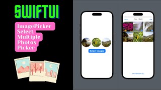 How To Select Multiple Photos in SwiftUI  Using Photo Picker [upl. by Hadlee]