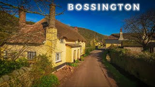 The beautiful old English village of Bossington in Somerset [upl. by Mackey]