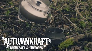 Foraging Stinging Nettle amp Making Nettle Tea  Trangia 27  Trangia Gel Burner  Bushcraft [upl. by Noiramed725]