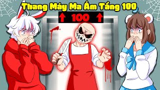 Kairon Và Simmy PHÁT KHÓC KHI ĐI THANG MÁY TẦNG 100 BỊ MA ÁM TRONG ROBLOX [upl. by Itsuj963]