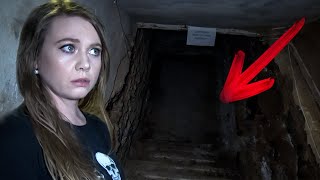 TERRIFYING Underground Cellar  Haunted Marree Hotel [upl. by Ilrahs]