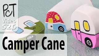 Happy Camper Polymer Clay Cane Tutorial Intro Vol073 [upl. by Ycnalc]