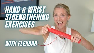 Hand and Wrist Strengthening Exercises with Flexbar Follow Along Workout [upl. by Venita]