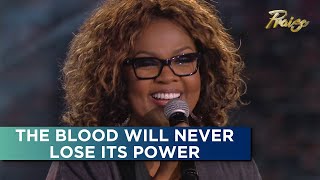 OfficialCeCeWinans  The Blood Will Never Lose Its Power Andrae Crouch Cover  LIVE [upl. by Manvil]