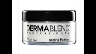 Dermablend Loose Setting Powder Cool Beige 1 Oz [upl. by Budge]