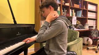 Velin Kolev 13 yr old lesson on Beethoven’s Tempest piano sonata 1st movement [upl. by Bartolomeo116]