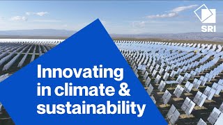 SRI Innovating in climate amp sustainability [upl. by Tivad]