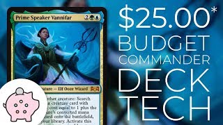 Prime Speaker Vannifar  EDH Budget Deck Tech 25  Combo  Magic the Gathering  Commander [upl. by Womack]