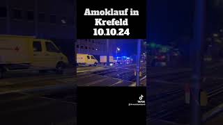 AMOKLAUF IN KREFELD  Polizei schießt auf Täter🚨 [upl. by Lonier]