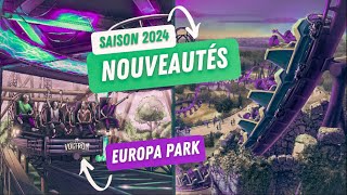 🎢Ce que proposent les PARCS DATTRACTIONS en 2024  Europa Park Parc Astérix  EDB World 193 [upl. by Egiap547]