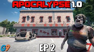 7 Days To Die  Apocalypse 10  EP2 Crystals Heal My Chakra [upl. by Eyt751]