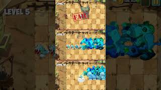 Missile Toe Vs Icecubed Gargantuar Team  Plants Vs zombies 2 [upl. by Iadahs]