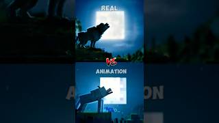 Minecraft movie vs animation 🔥  minecraft minecraftedit Alumio shorts [upl. by Eadie247]