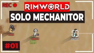 🆚RimWorld Biotech Challenge SOLO MECHANITOR [upl. by Laktasic]