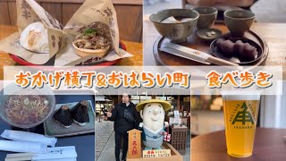 【伊勢Vlog】おかげ横丁ampおはらい町で食べて！食べて！食べまくる！ [upl. by Hahnke]