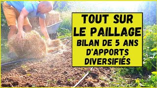 LE PAILLAGE au potager dOlivier et cest pas miraculeux [upl. by Lashond]