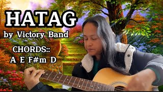 HATAG by Victory Band  Cebuano Praise Song  EASY Chords [upl. by Faustus]