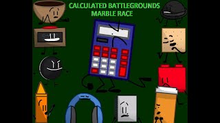 Calculated Battlegrounds Marble Race [upl. by Inalial]