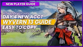 THE EASIEST Wyvern 13 Team Endgame Starts Here Day 4 New Player 2024 Play Along Guide epicseven [upl. by Nylareg]