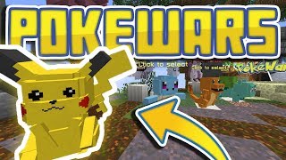 POKEMON IN BEDWARS  Minecraft Pokewars [upl. by Enelrae]