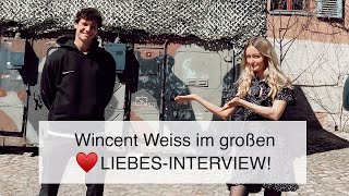 Wincent Weiss im LIEBESINTERVIEW Worauf er bei Frauen steht und wie man ihn kennenlernen kann [upl. by Enelloc610]