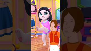 Rhett Vs Angela outfit makeover by My talking Angela 2 angela2 cosplay [upl. by Keheley914]