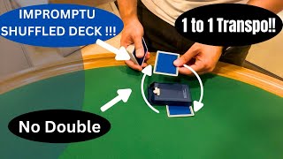 Crazy Impromptu Card Trick Tutorial [upl. by Aihgn368]