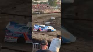 Nick Hoffman  FALS Prairie Dirt Classic dirttrackracing racing dirt [upl. by Nuahsal]