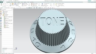 SIEMENS NX 10  HOW TO CREATE 3D TEXT IN MODEL [upl. by Phionna]