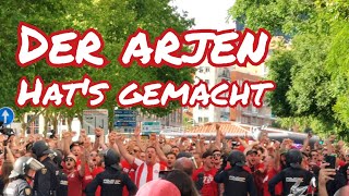 Bayern Song quotDer Arjen hats gemachtquot I Fanmarsch in Madrid I Champions League Halbfinale Mai 2024 [upl. by Amein]