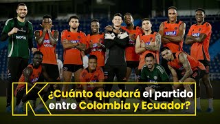 Eliminatoria Mundial 2026 Previa del partido Colombia vs Ecuador en Barranquilla [upl. by Sacha]