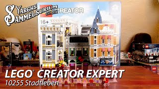 🏬 LEGO Creator Expert 10255  Stadtleben  Unboxing Review deutsch [upl. by Daegal]