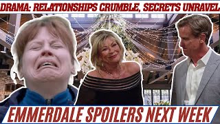 Explosive Meltdown Relationships Shatter and Deadly Secrets Surface in  emmerdalespoilers [upl. by Hilar384]